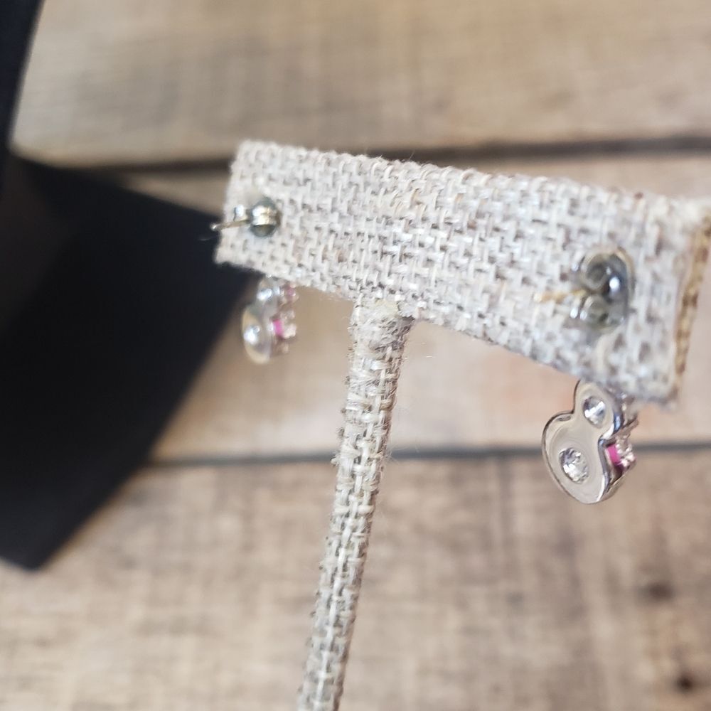 SWAROVSKI Emma Necklace & Earrings Set Prom Wedding Formal - Picture 6 of 13